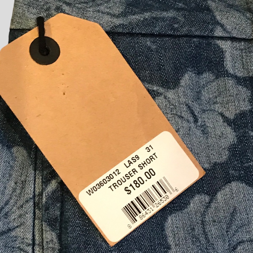 NWT Beautifully Made CIVILIANAIRE Chambray Shorts 🇺🇸 Made in USA 🇺🇸 - Picture 12 of 12